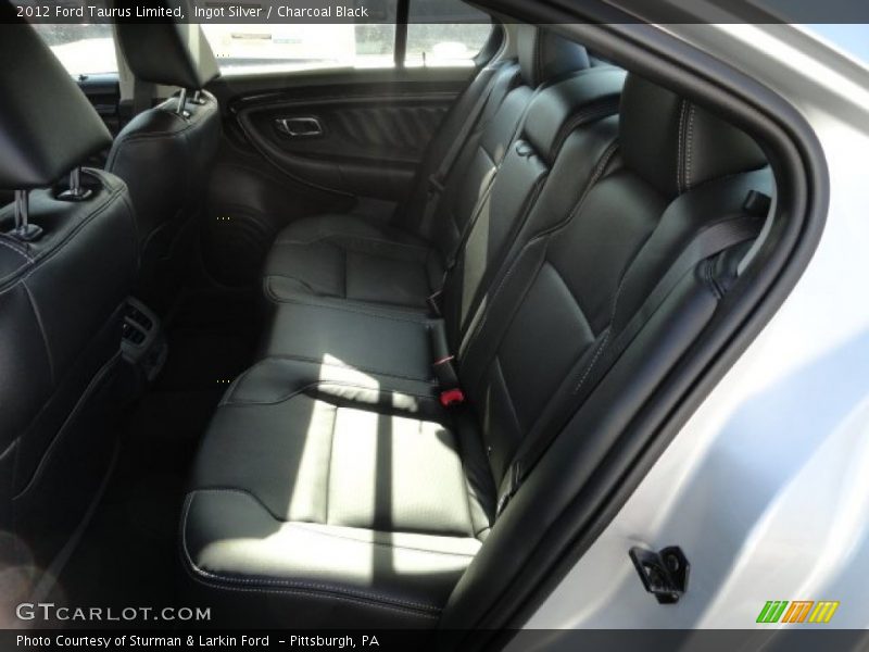 Ingot Silver / Charcoal Black 2012 Ford Taurus Limited