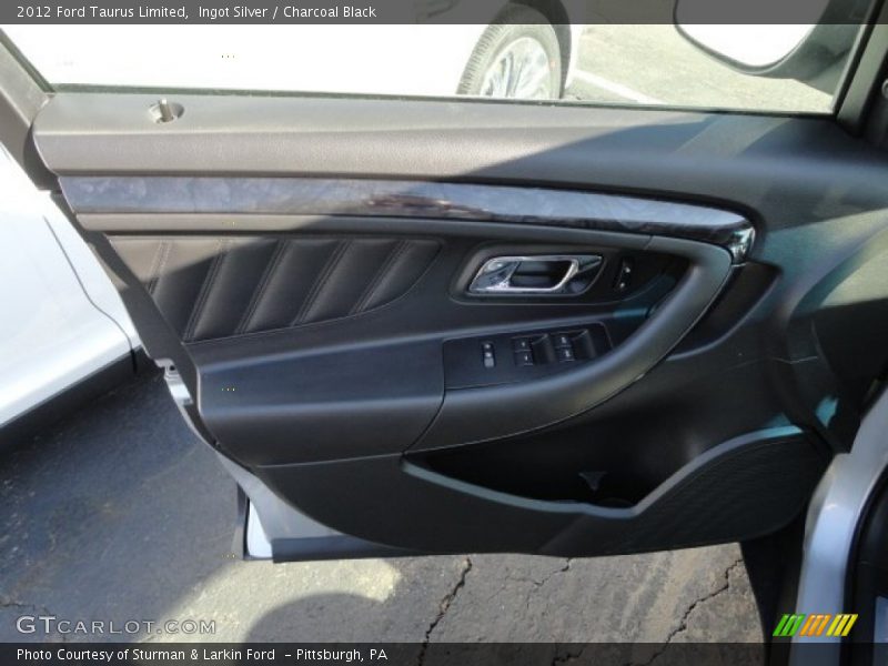 Ingot Silver / Charcoal Black 2012 Ford Taurus Limited