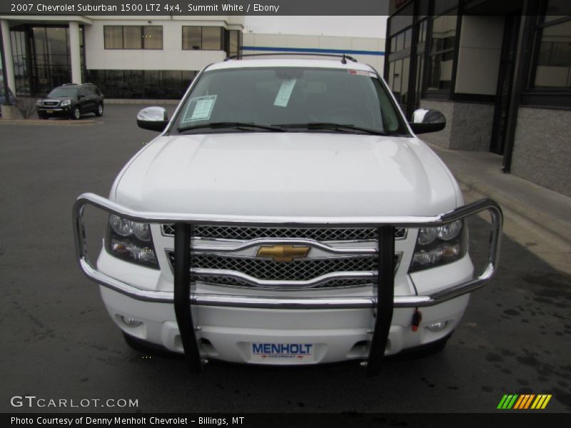 Summit White / Ebony 2007 Chevrolet Suburban 1500 LTZ 4x4