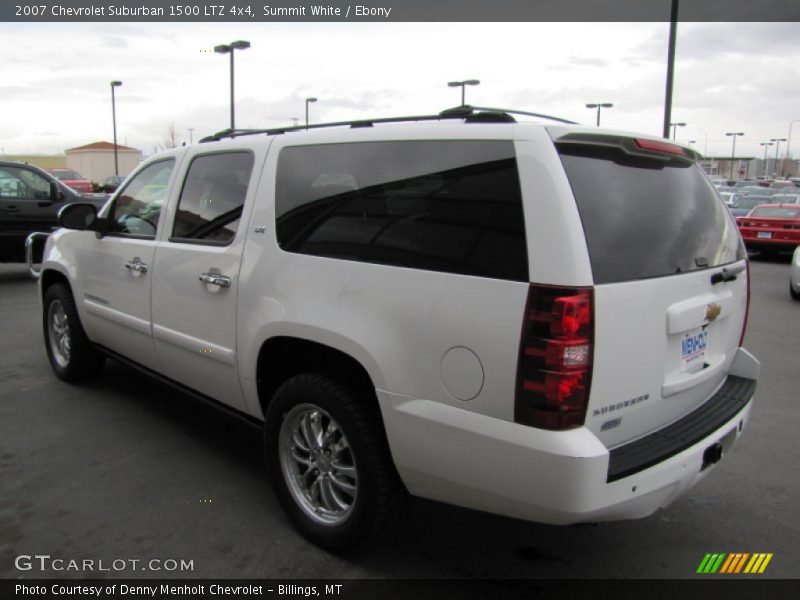 Summit White / Ebony 2007 Chevrolet Suburban 1500 LTZ 4x4
