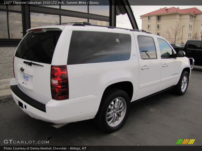 Summit White / Ebony 2007 Chevrolet Suburban 1500 LTZ 4x4