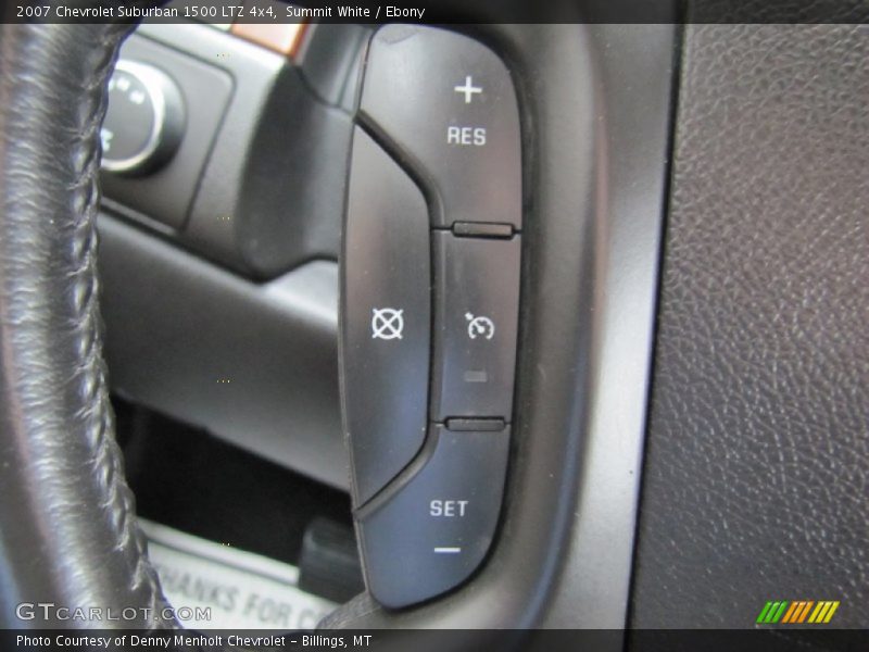 Summit White / Ebony 2007 Chevrolet Suburban 1500 LTZ 4x4