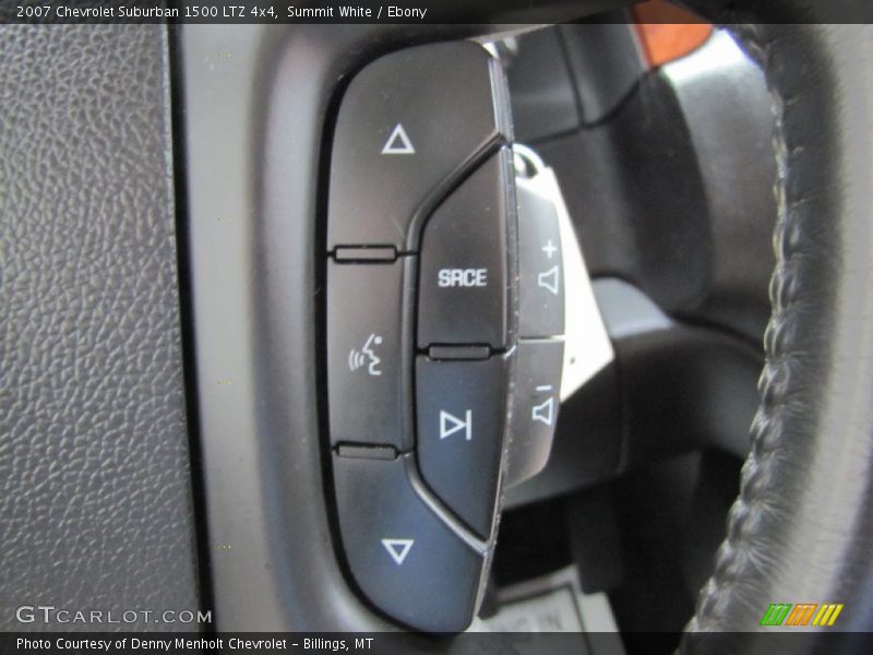 Summit White / Ebony 2007 Chevrolet Suburban 1500 LTZ 4x4
