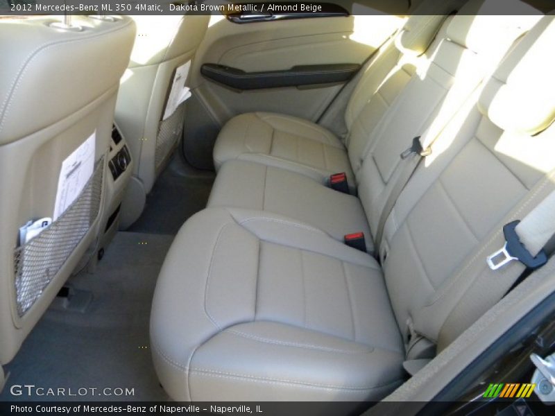 Dakota Brown Metallic / Almond Beige 2012 Mercedes-Benz ML 350 4Matic