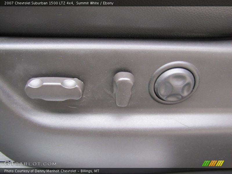 Summit White / Ebony 2007 Chevrolet Suburban 1500 LTZ 4x4