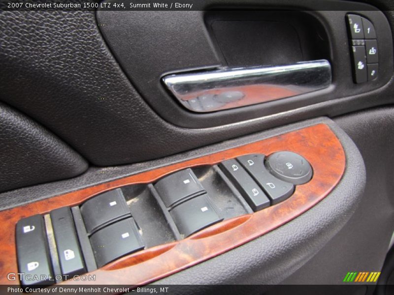 Summit White / Ebony 2007 Chevrolet Suburban 1500 LTZ 4x4