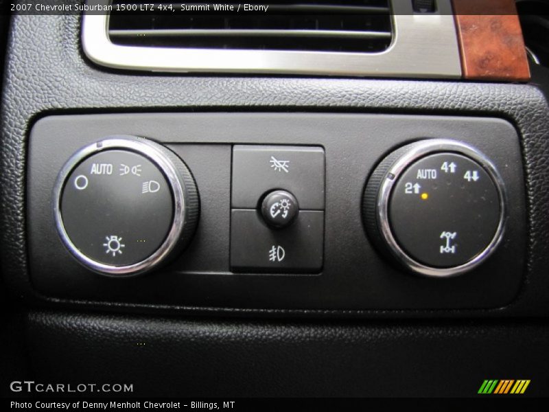 Summit White / Ebony 2007 Chevrolet Suburban 1500 LTZ 4x4