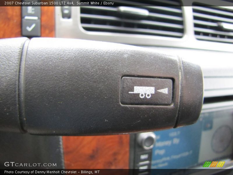 Summit White / Ebony 2007 Chevrolet Suburban 1500 LTZ 4x4