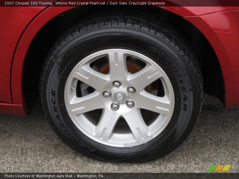 Inferno Red Crystal Pearlcoat / Dark Slate Gray/Light Graystone 2007 Chrysler 300 Touring
