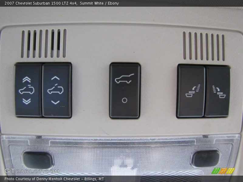 Summit White / Ebony 2007 Chevrolet Suburban 1500 LTZ 4x4