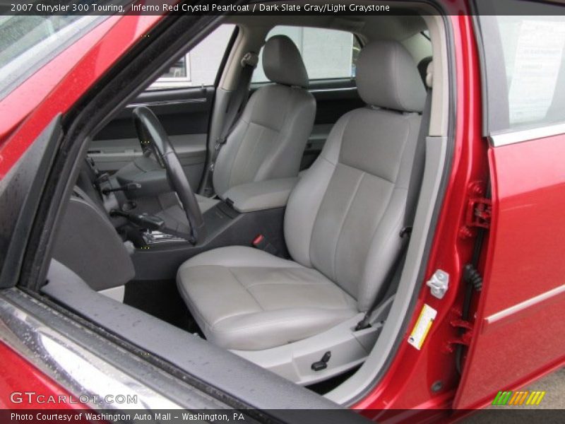 Inferno Red Crystal Pearlcoat / Dark Slate Gray/Light Graystone 2007 Chrysler 300 Touring
