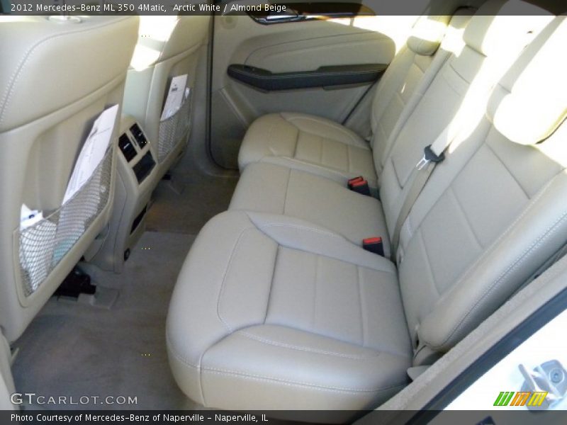 Arctic White / Almond Beige 2012 Mercedes-Benz ML 350 4Matic