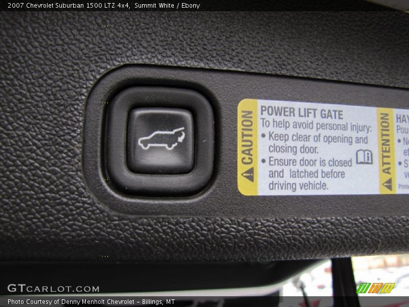 Summit White / Ebony 2007 Chevrolet Suburban 1500 LTZ 4x4