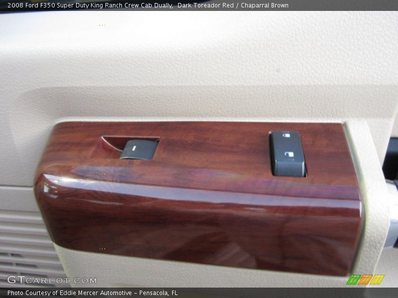 Dark Toreador Red / Chaparral Brown 2008 Ford F350 Super Duty King Ranch Crew Cab Dually
