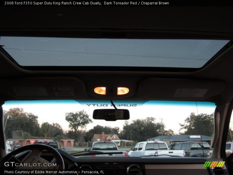Dark Toreador Red / Chaparral Brown 2008 Ford F350 Super Duty King Ranch Crew Cab Dually