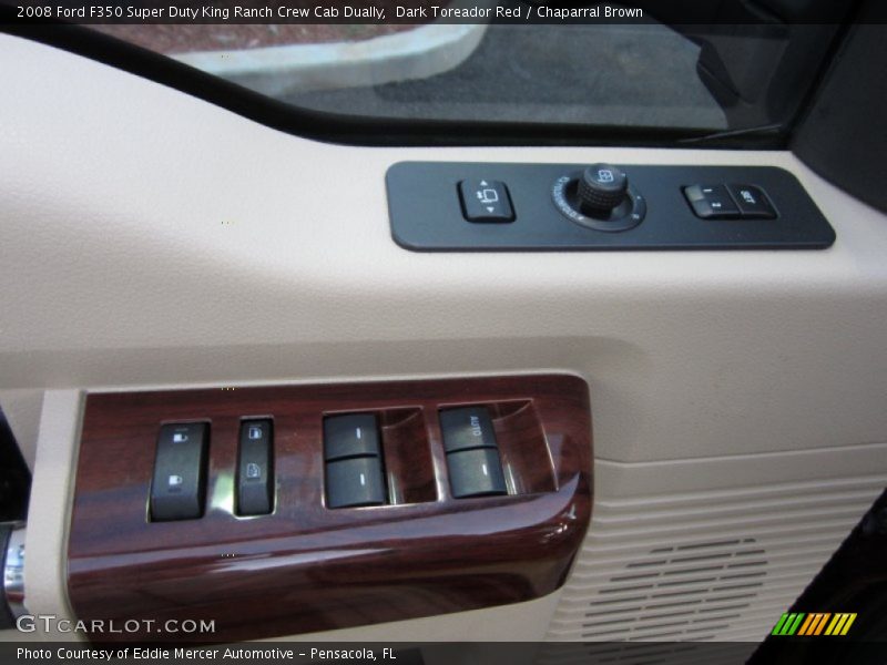 Dark Toreador Red / Chaparral Brown 2008 Ford F350 Super Duty King Ranch Crew Cab Dually
