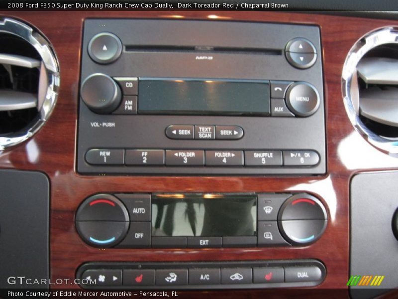 Dark Toreador Red / Chaparral Brown 2008 Ford F350 Super Duty King Ranch Crew Cab Dually
