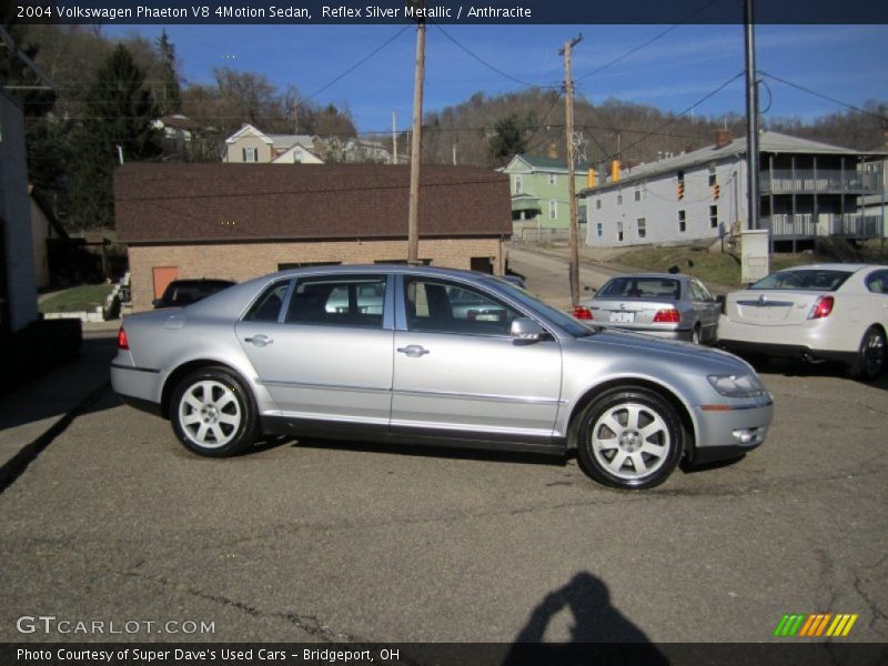 Reflex Silver Metallic / Anthracite 2004 Volkswagen Phaeton V8 4Motion Sedan