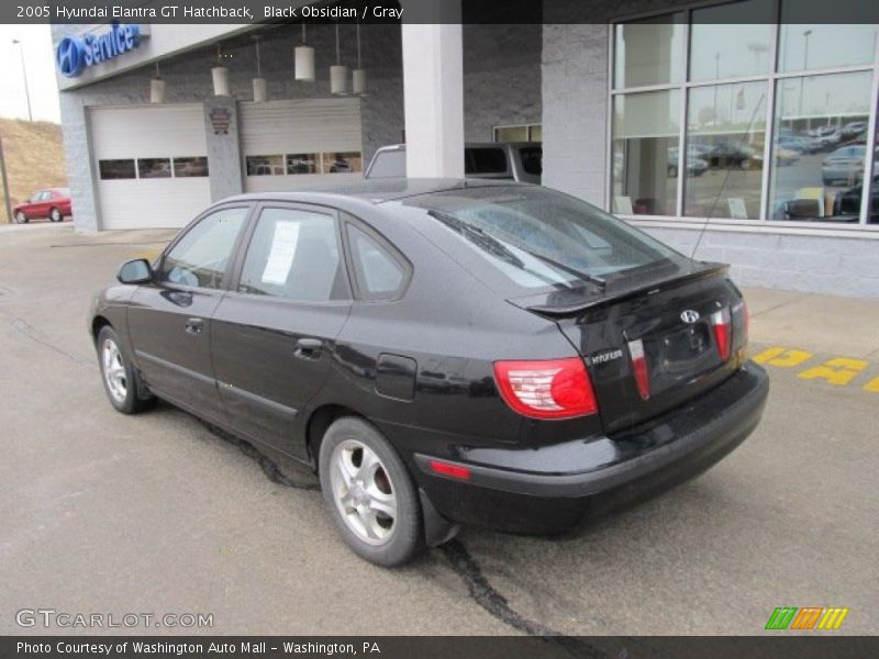 Black Obsidian / Gray 2005 Hyundai Elantra GT Hatchback