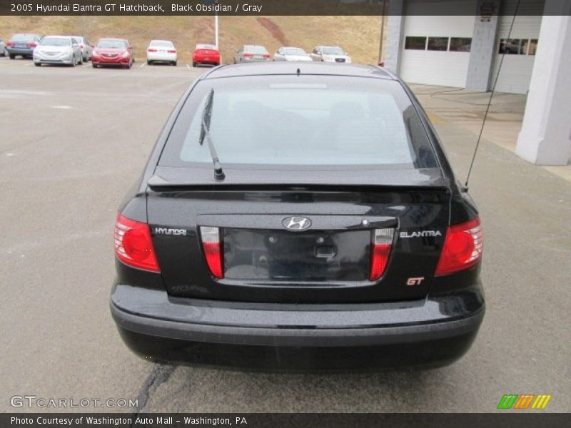 Black Obsidian / Gray 2005 Hyundai Elantra GT Hatchback