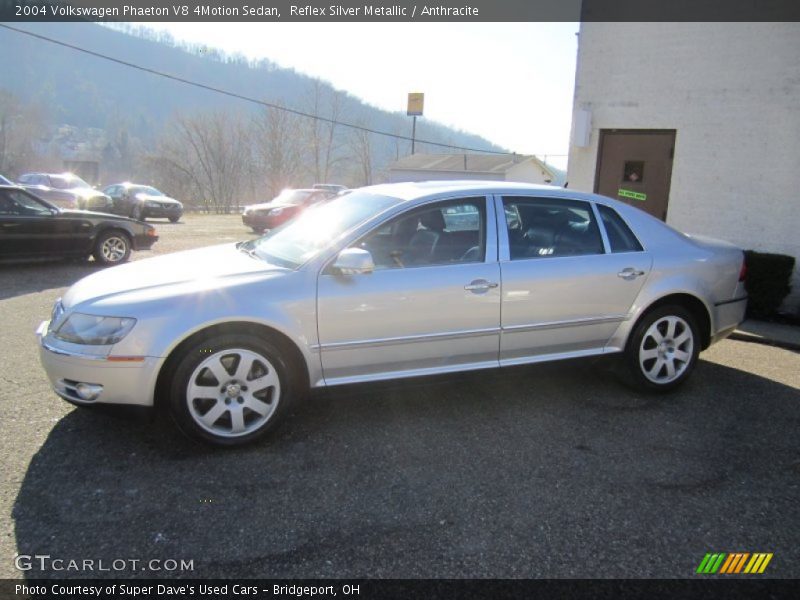Reflex Silver Metallic / Anthracite 2004 Volkswagen Phaeton V8 4Motion Sedan