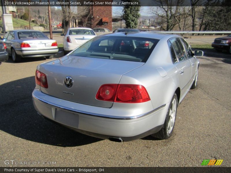 Reflex Silver Metallic / Anthracite 2004 Volkswagen Phaeton V8 4Motion Sedan