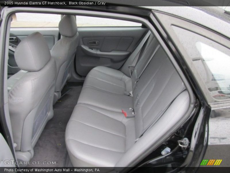 Black Obsidian / Gray 2005 Hyundai Elantra GT Hatchback
