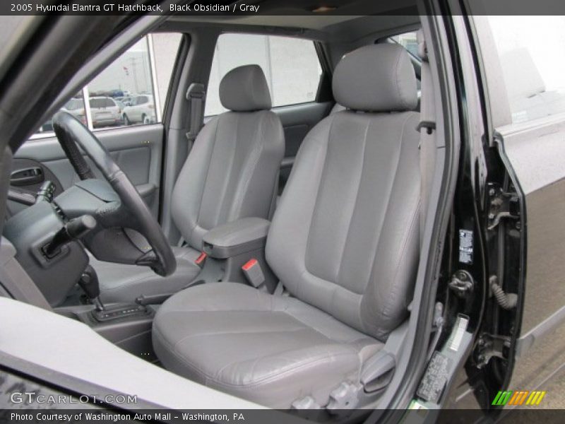 Black Obsidian / Gray 2005 Hyundai Elantra GT Hatchback