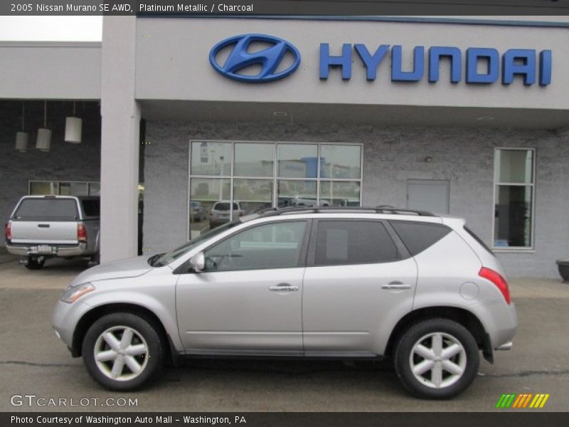 Platinum Metallic / Charcoal 2005 Nissan Murano SE AWD