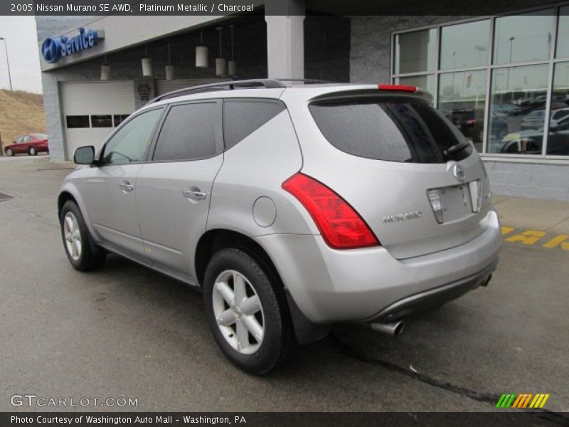 Platinum Metallic / Charcoal 2005 Nissan Murano SE AWD