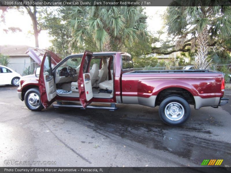  2006 F350 Super Duty Lariat Crew Cab Dually Dark Toreador Red Metallic