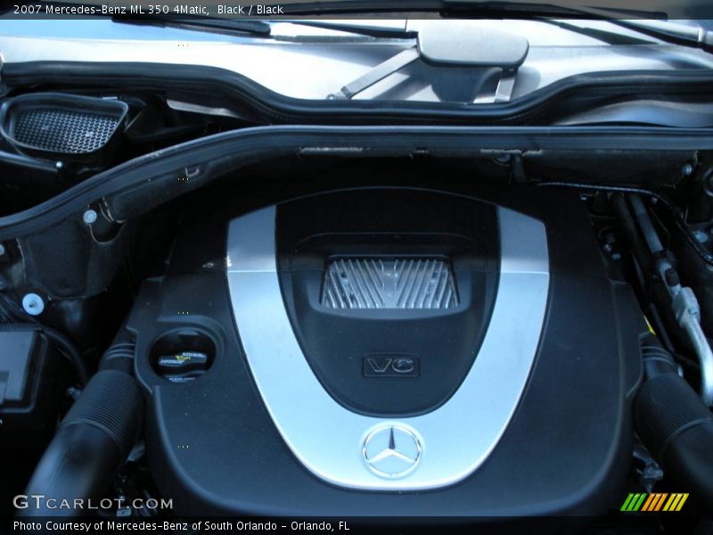 Black / Black 2007 Mercedes-Benz ML 350 4Matic