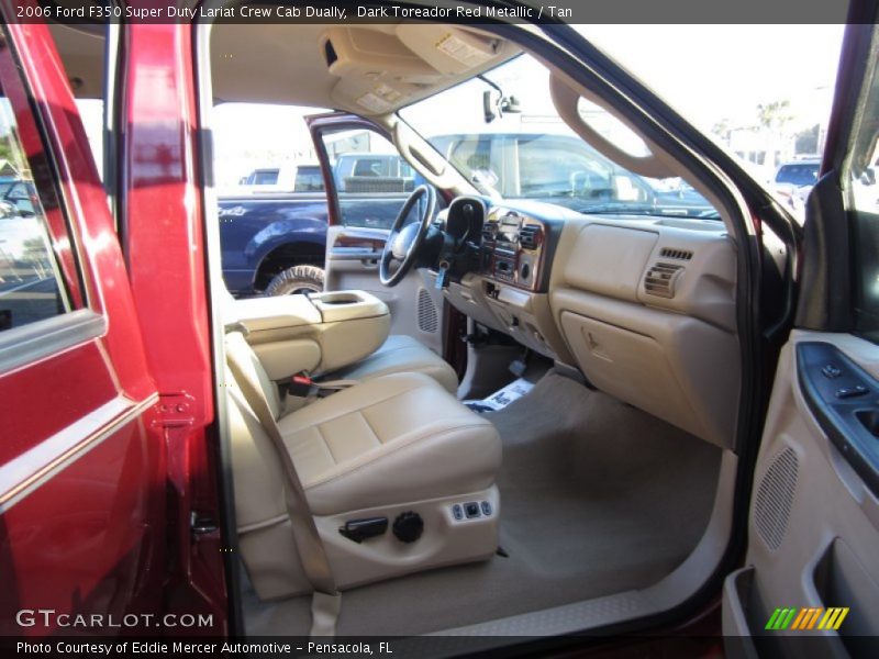  2006 F350 Super Duty Lariat Crew Cab Dually Tan Interior