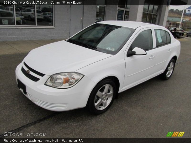 Summit White / Ebony 2010 Chevrolet Cobalt LT Sedan