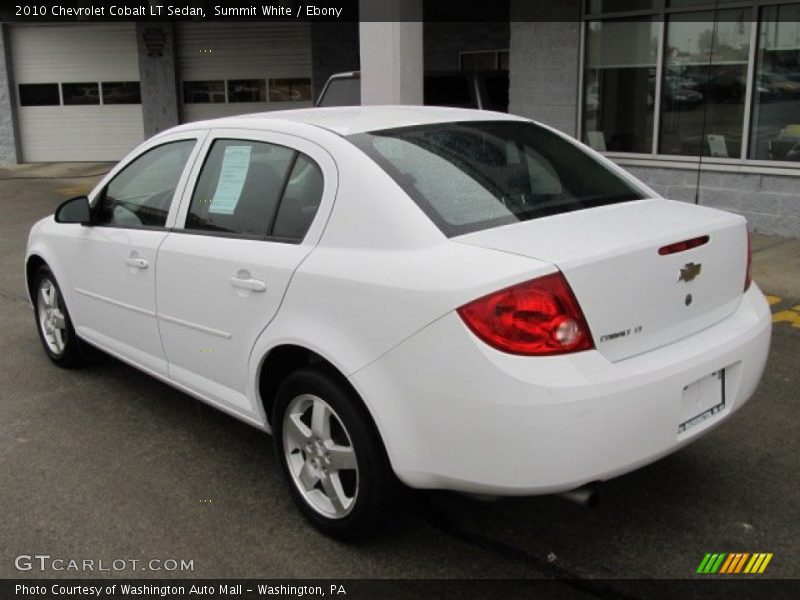 Summit White / Ebony 2010 Chevrolet Cobalt LT Sedan