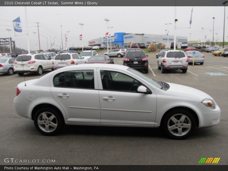Summit White / Ebony 2010 Chevrolet Cobalt LT Sedan