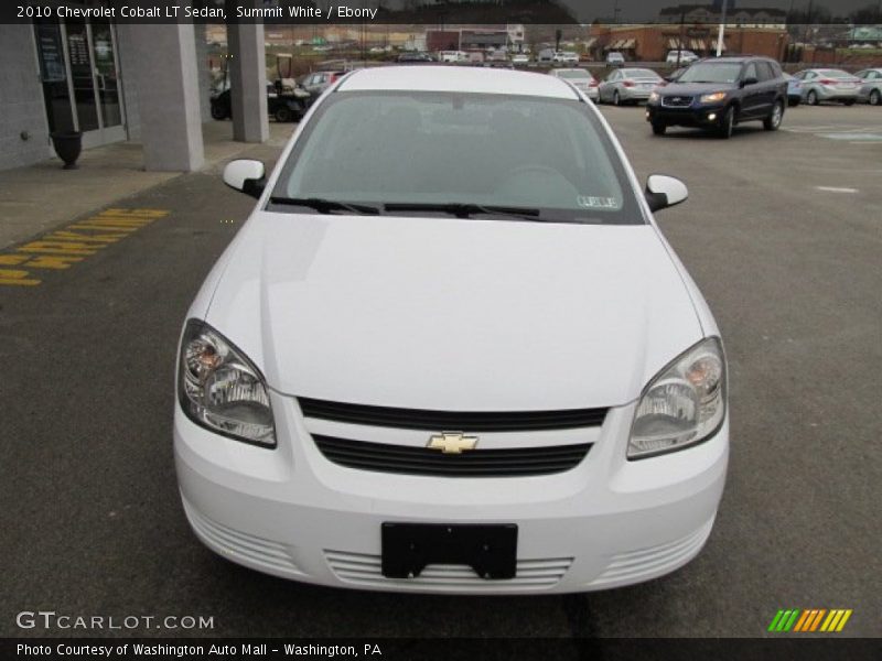 Summit White / Ebony 2010 Chevrolet Cobalt LT Sedan