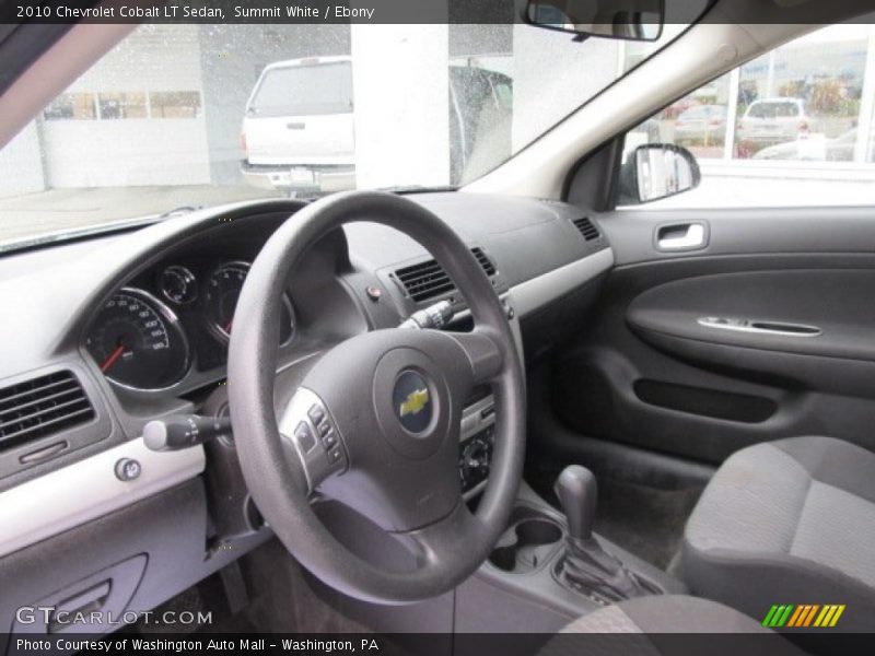 Summit White / Ebony 2010 Chevrolet Cobalt LT Sedan