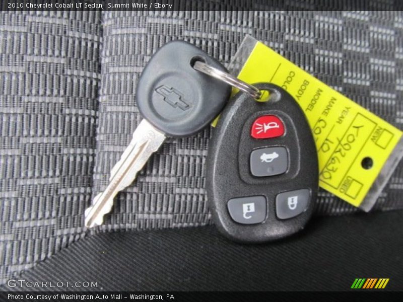 Summit White / Ebony 2010 Chevrolet Cobalt LT Sedan