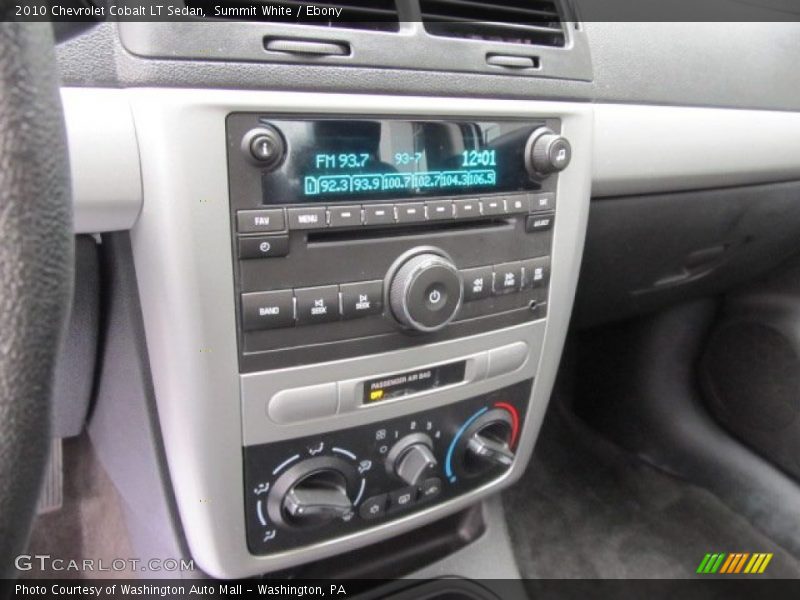 Summit White / Ebony 2010 Chevrolet Cobalt LT Sedan