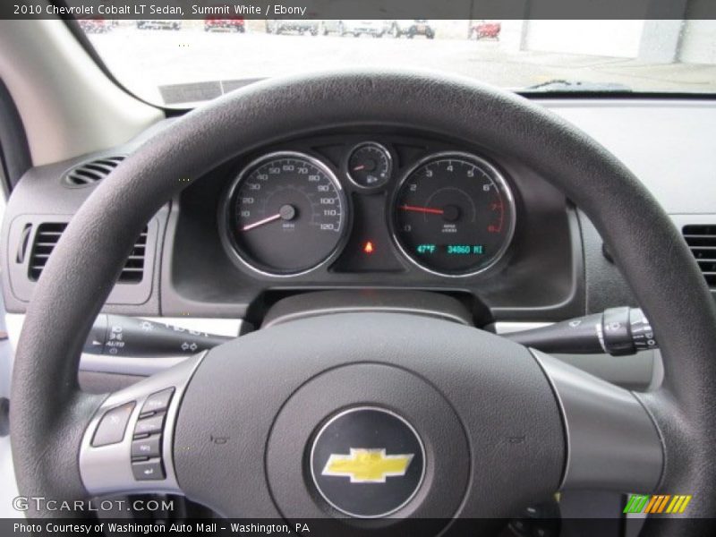 Summit White / Ebony 2010 Chevrolet Cobalt LT Sedan