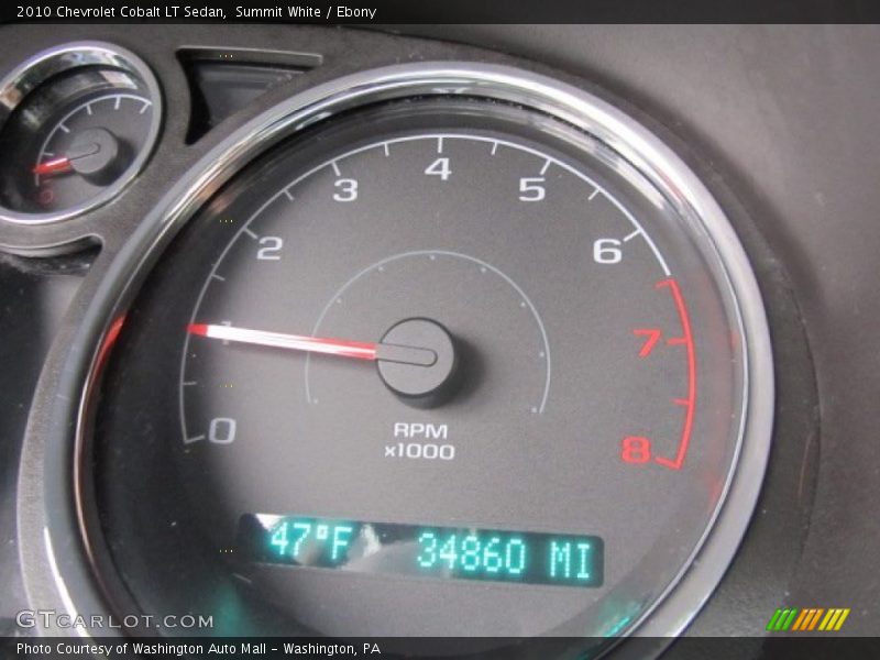 Summit White / Ebony 2010 Chevrolet Cobalt LT Sedan