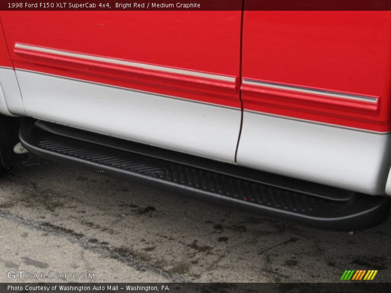Bright Red / Medium Graphite 1998 Ford F150 XLT SuperCab 4x4