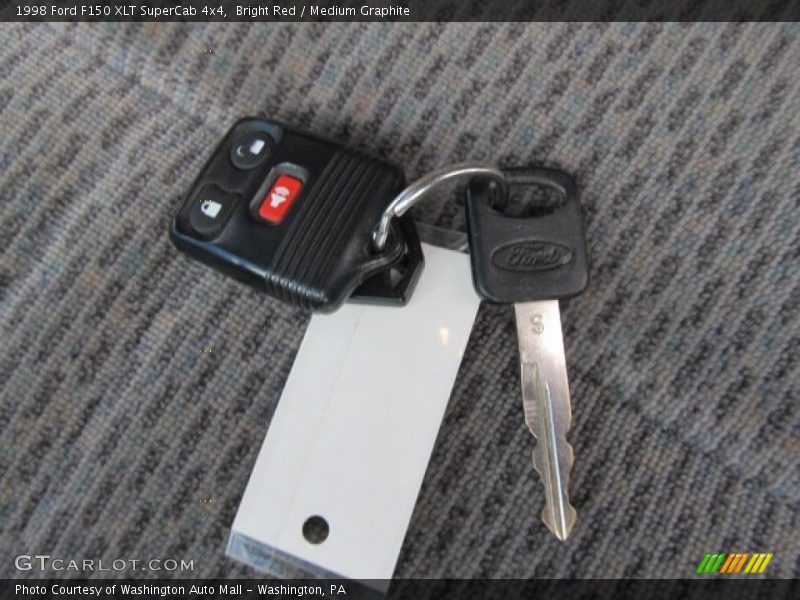 Keys of 1998 F150 XLT SuperCab 4x4