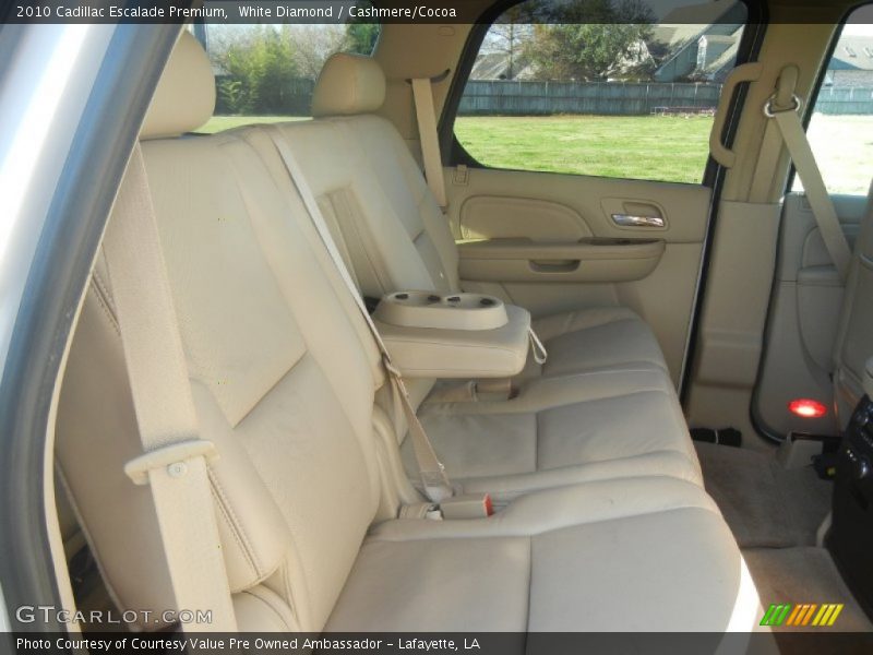 White Diamond / Cashmere/Cocoa 2010 Cadillac Escalade Premium