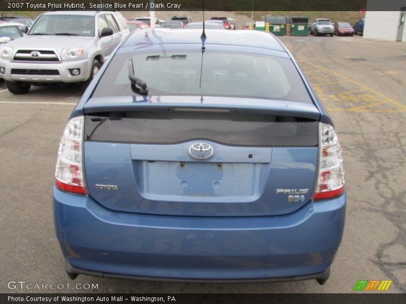 Seaside Blue Pearl / Dark Gray 2007 Toyota Prius Hybrid