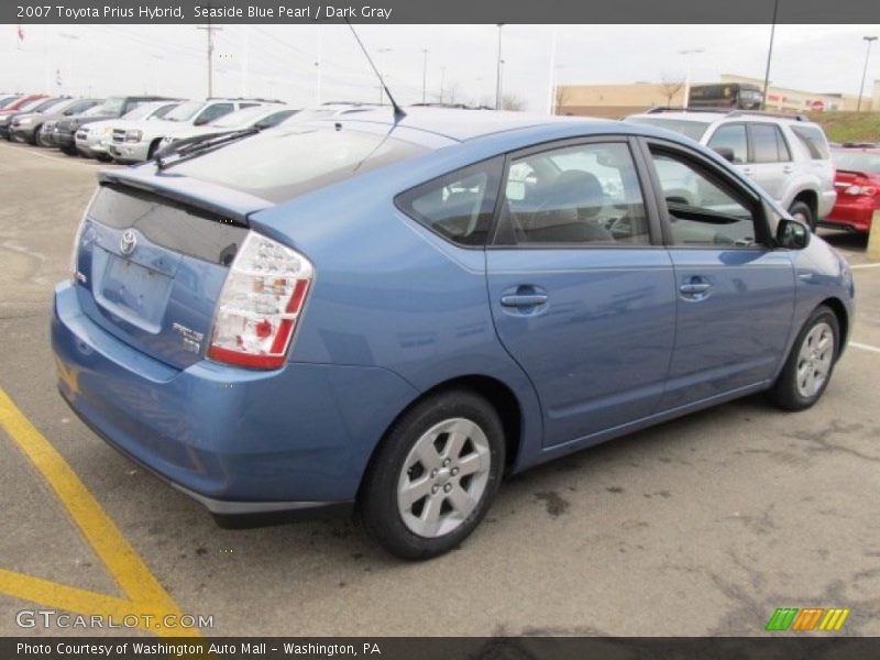 Seaside Blue Pearl / Dark Gray 2007 Toyota Prius Hybrid