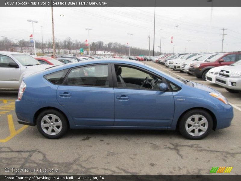 Seaside Blue Pearl / Dark Gray 2007 Toyota Prius Hybrid