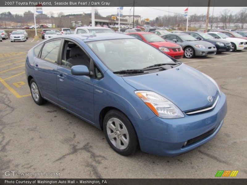 Seaside Blue Pearl / Dark Gray 2007 Toyota Prius Hybrid