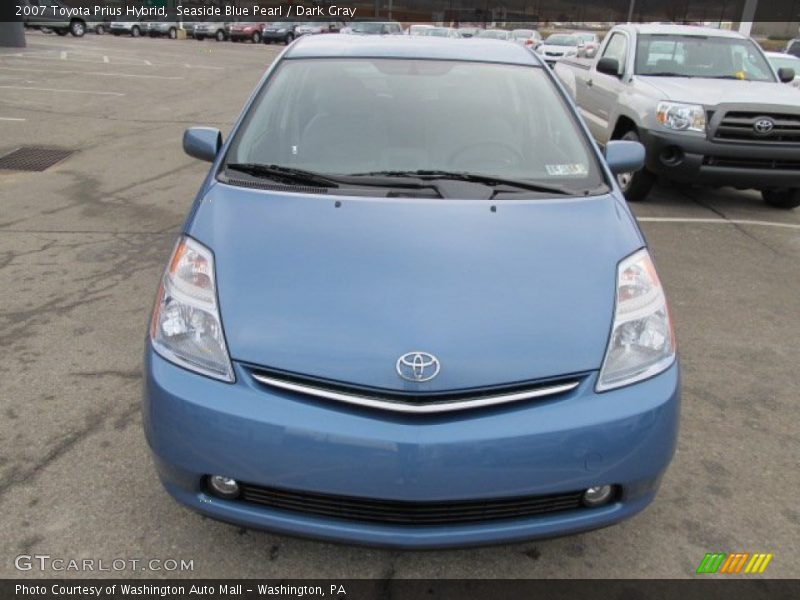 Seaside Blue Pearl / Dark Gray 2007 Toyota Prius Hybrid